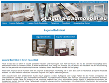 Tablet Screenshot of laguna-badmoebel.eu